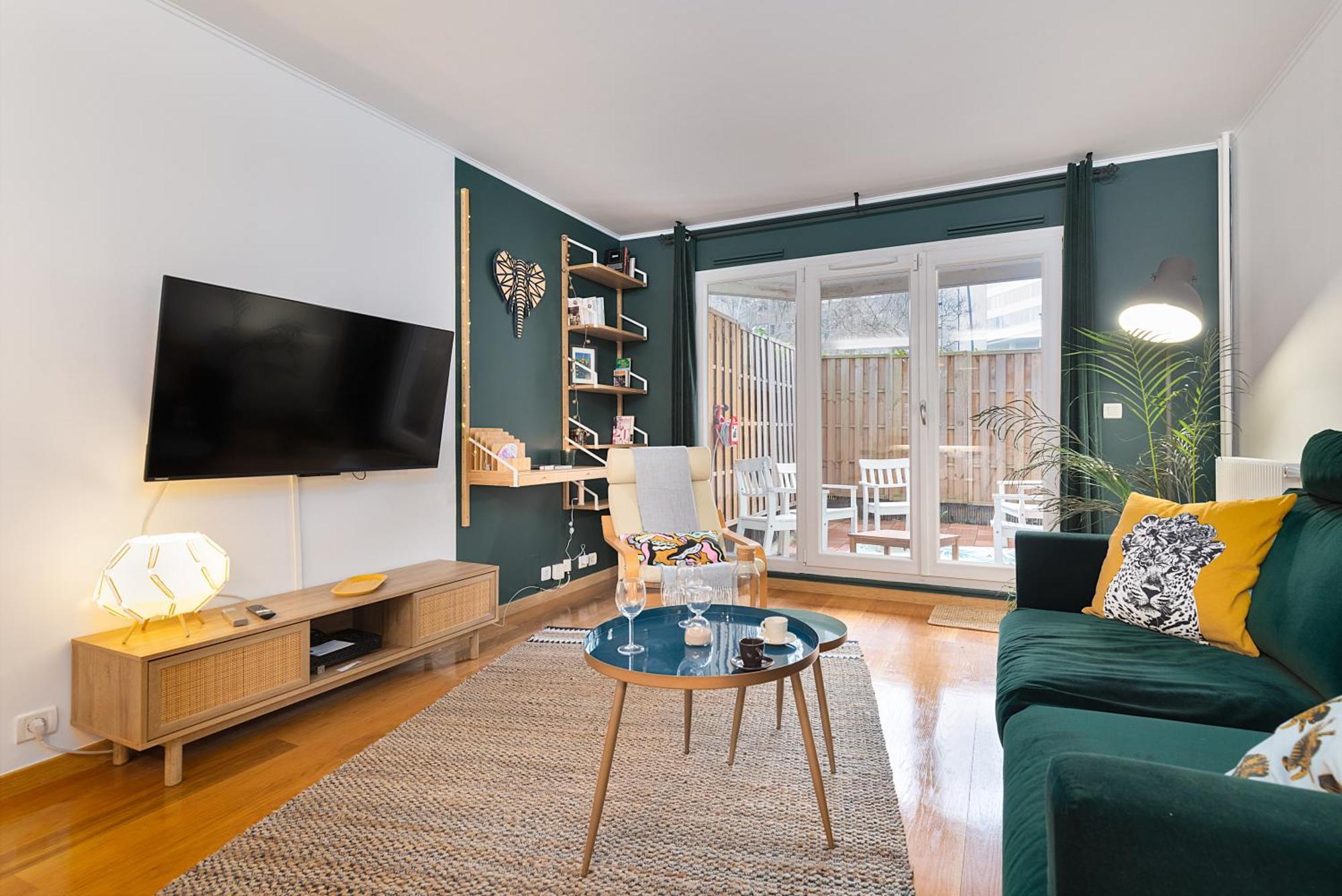 Cosy'N Paris - Parking Secure - Metro 14 - Wifi - Terrace - Premium Bedding Apartman Gentilly Kültér fotó